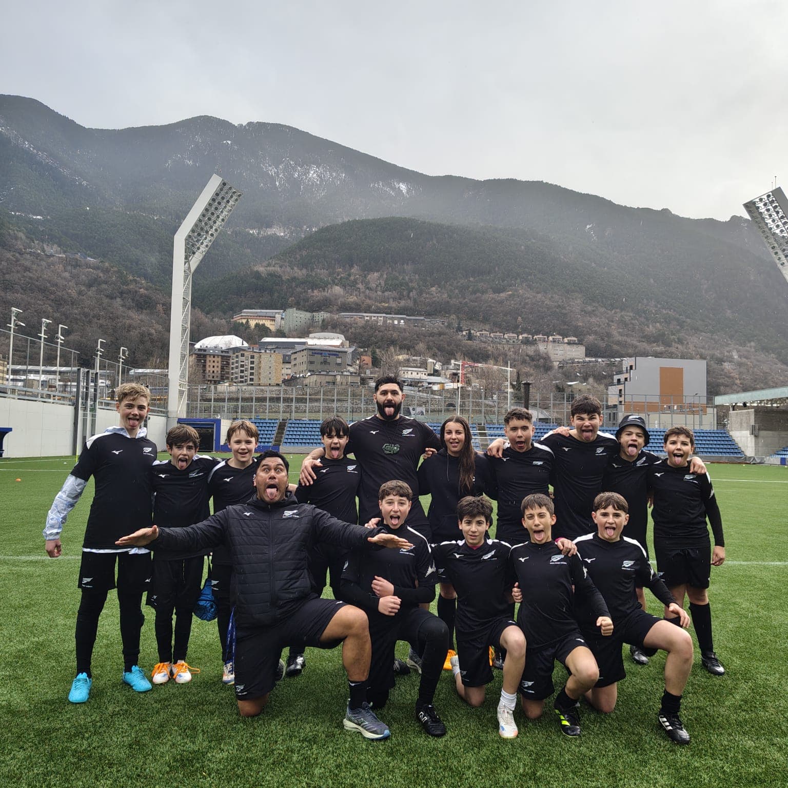 Èxit en la primera jornada de l'Elite Camp Haka Rugby Global i VPC Andorra